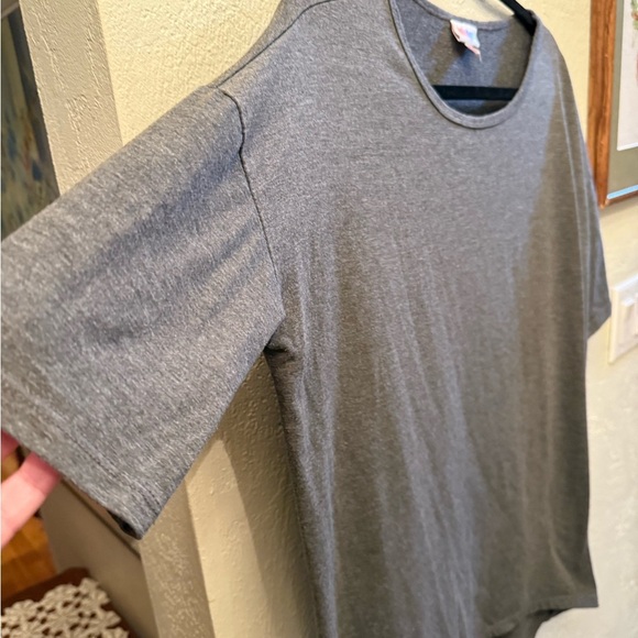 Lularoe Gray Carley Women's Top Sz Small - Picture 5 of 9